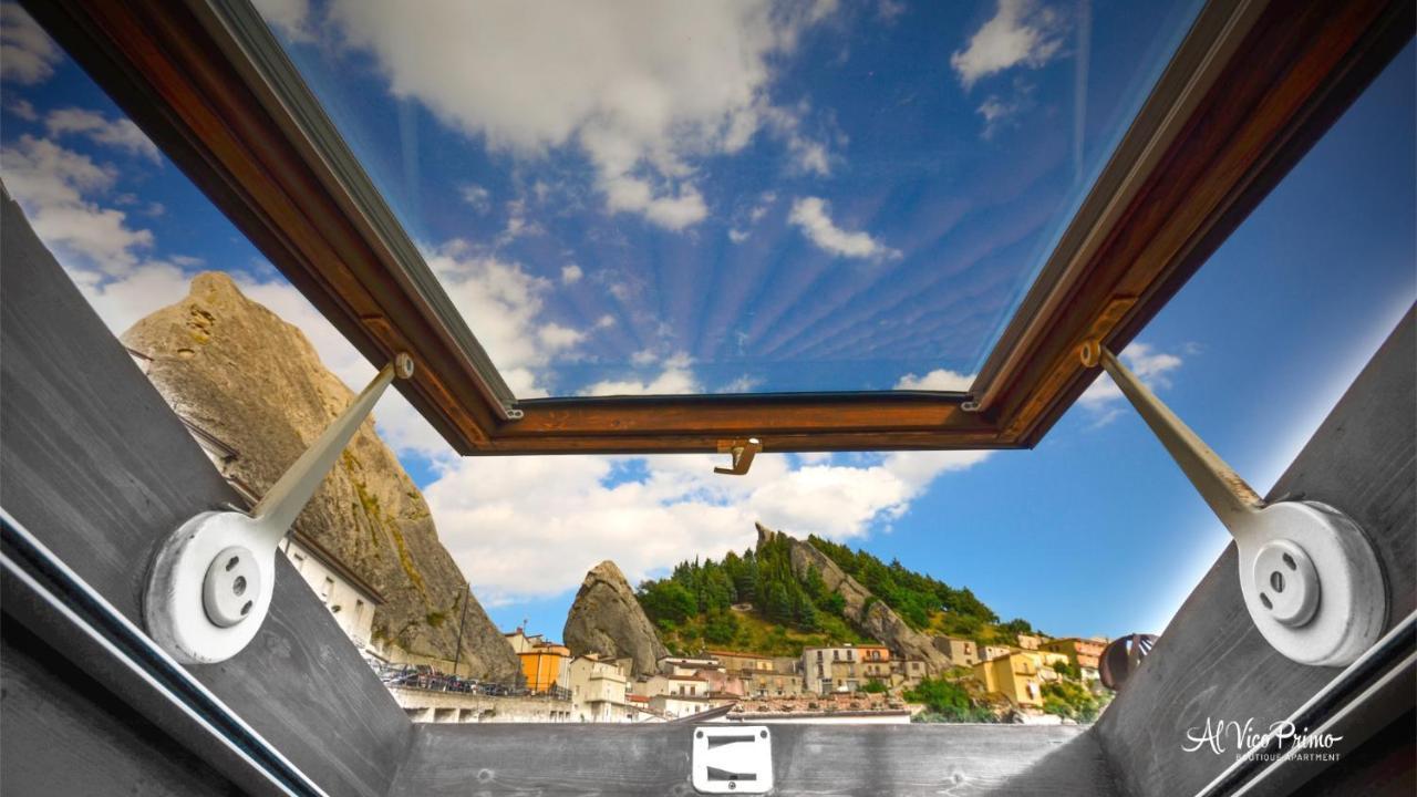 Al Vico Primo - Boutique Apartment Pietrapertosa Exterior foto